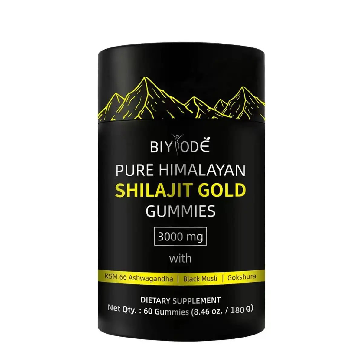 Health Care Pure OEM Himalayan Shilajit Resin Gold Gummies 3000mg